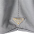 PRADA Canapa Tote Bag B1877B Gray White Denim
